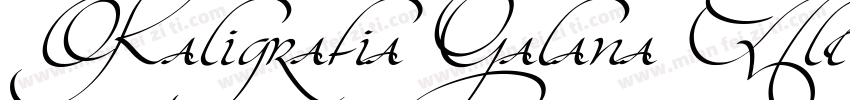 Kaligrafia Galana Alt字体转换